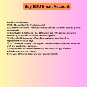 Buy EDU Email Account_