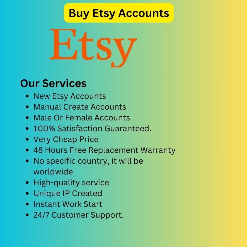 Buy Etsy Accounts