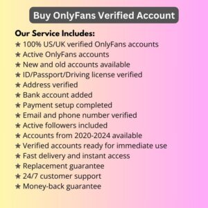 Buy OnlyFans Verified Account