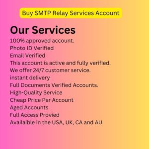 Buy SMTP Relay Services Account