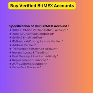 Buy Verified BitMEX Accounts