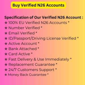 Buy Verified N26 Accounts