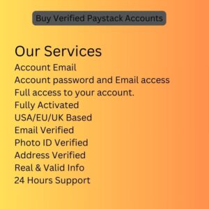 Buy Verified Paystack Accounts