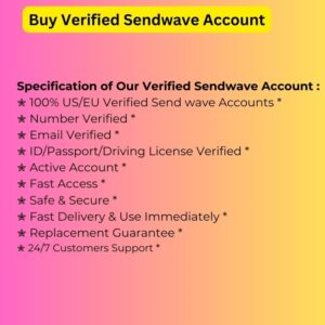 Buy Verified Sendwave Account